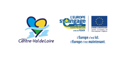 Logo Région Centre-Val de Loire et Feder